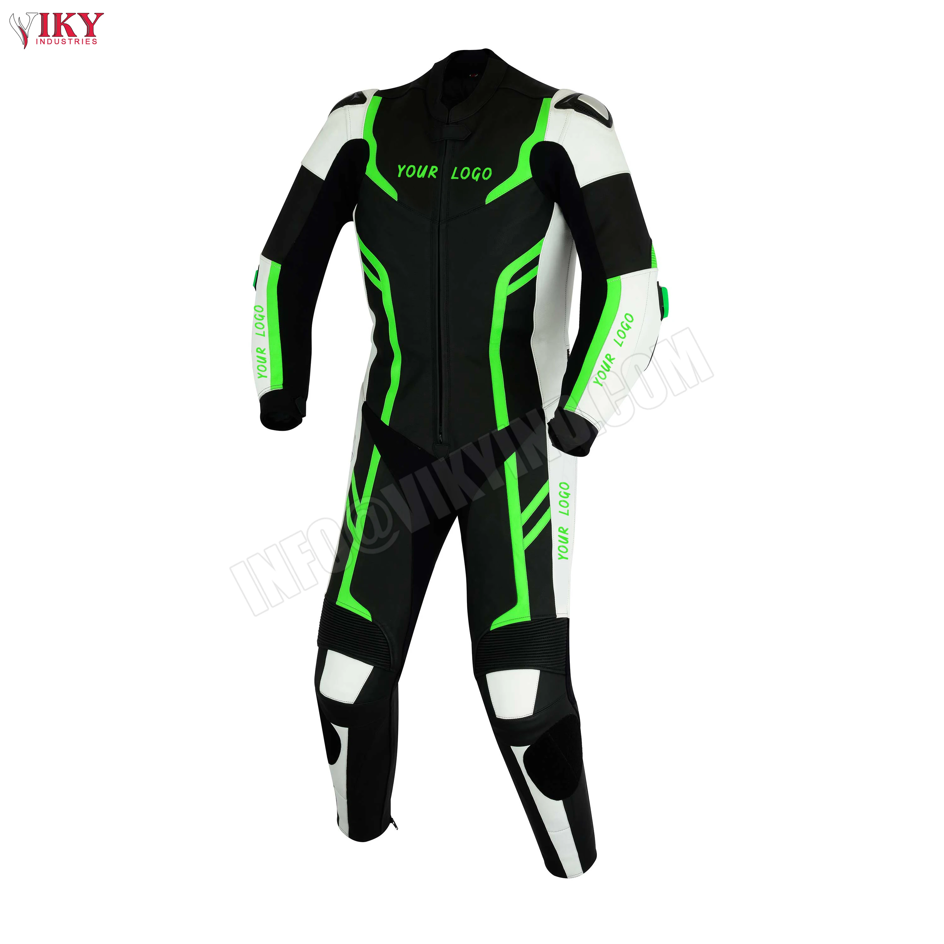 New Arrival Professional Motorbike Racing Suit / Custom Made Motorcycle Leathers Suits Biker 2 piece High Quality