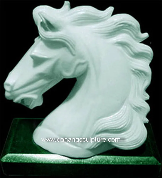 Custom outdoor garden large horse statues for sale white marble horse statue full size horse statue