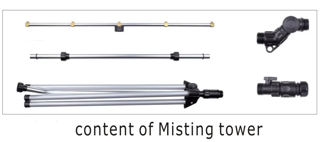 Portable Stand Water Cooling Mist Tower