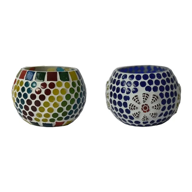 Metal Candle Holders with Pattern for Table Centerpiece Decoration Black Round Tea Light Votive Candle Holder