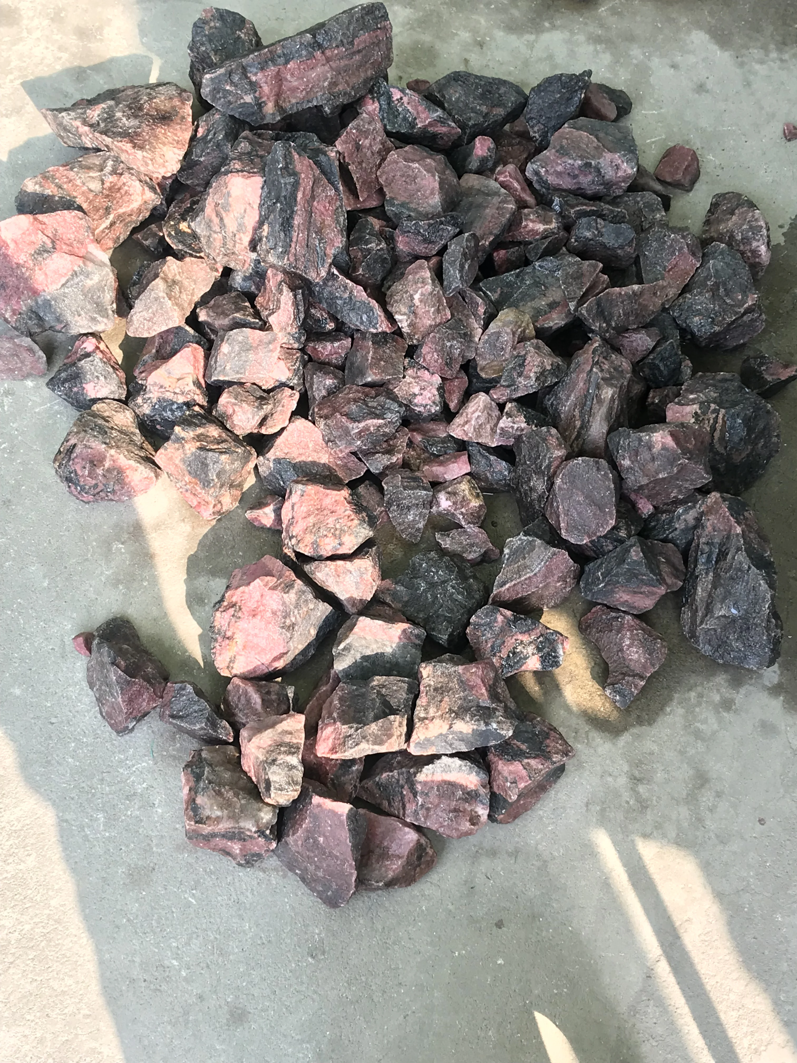 AAA Quality Rough Pink Rhodonite Gemstone