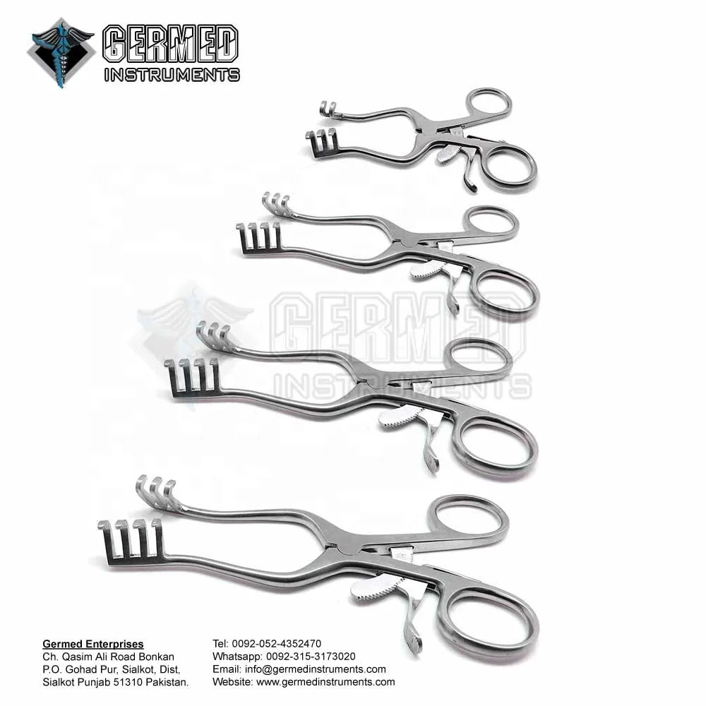 Sialkot Pakistan Made Top Seller Wholesaler Surgical Instruments Weitlaner Self Retaining Retractors By Germed Enterprises