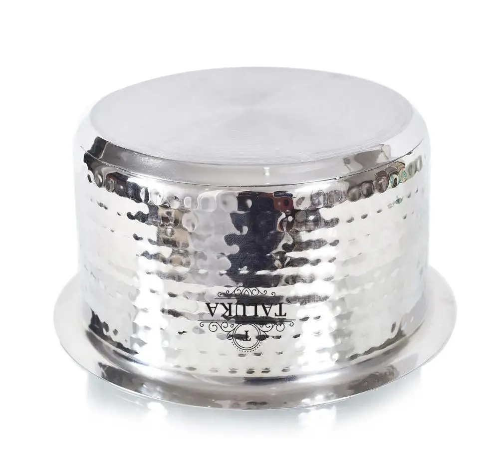 Best Selling 118 OZ Cookware 5 Pcs Set Hammered Stainless Steel Tope