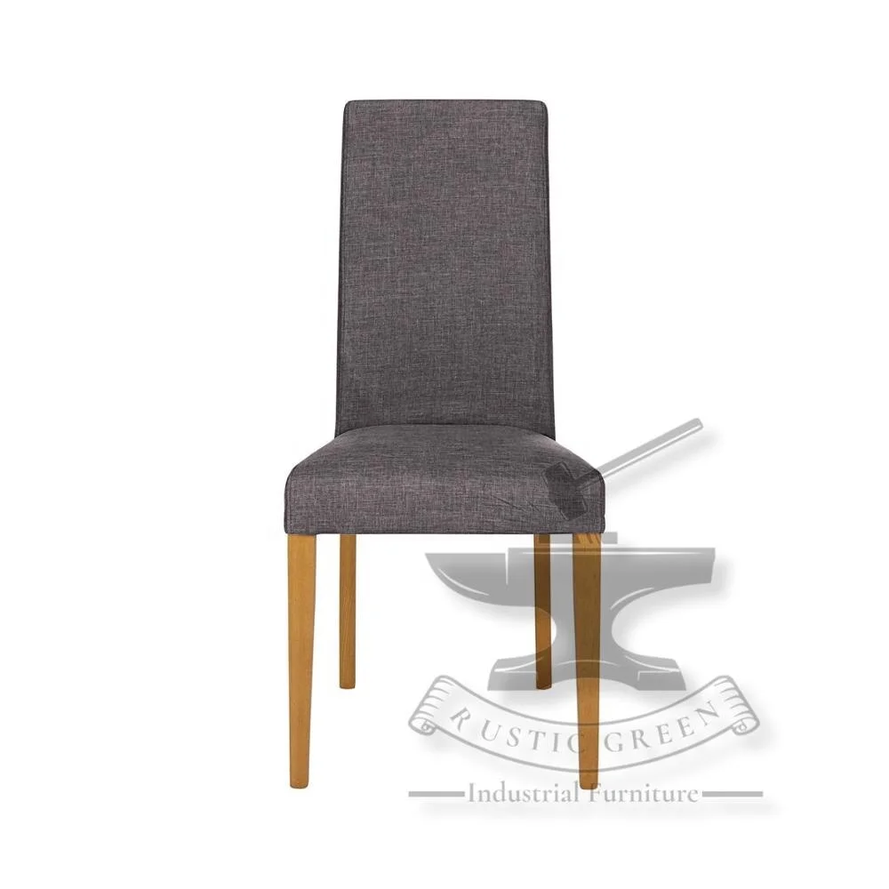 Long back High Quality Fabric Dining Chair