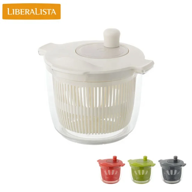 
New product 2017 and Kitchen appliance tool handle grip plastic salad spinner with bowl with compact made in Japan 