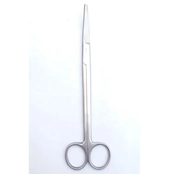 Хирургические ножницы для мягких тканей из нержавеющей стали 22,5 см медицинского использования изогнутые хирургические ножницы
