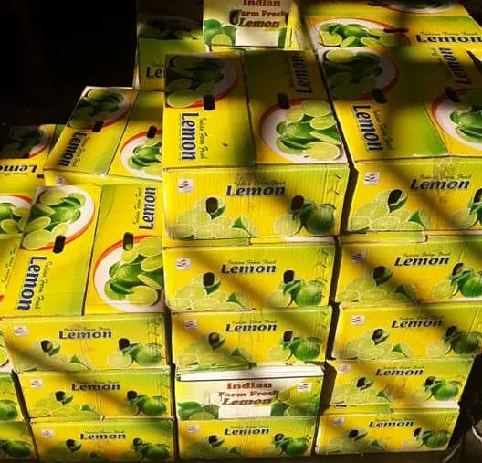 Fresh Lime/Fresh Lemon/Fresh Fruits!