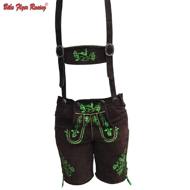 Баварские шорты из натуральной кожи с 2024