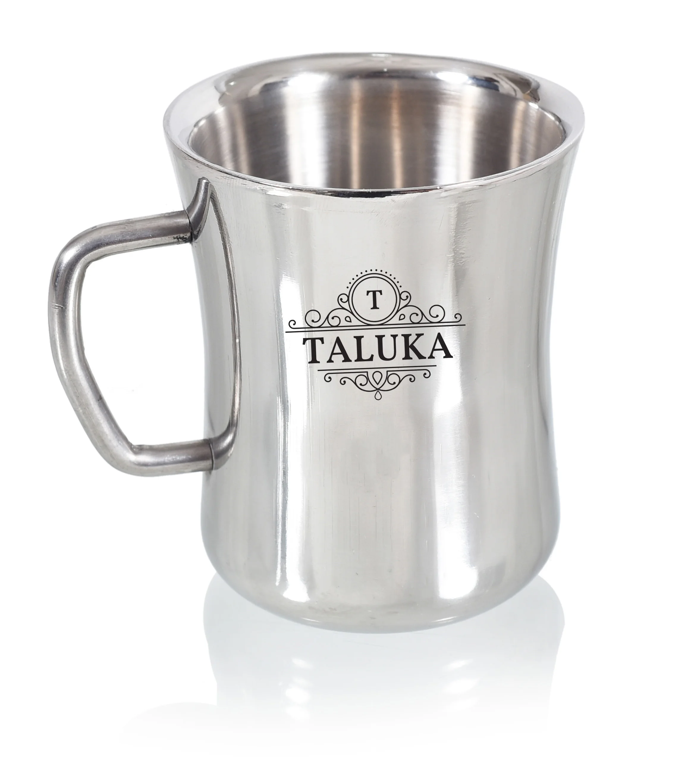 Best Selling Damru Style Double Wall Stainless Steel Coffee Mug