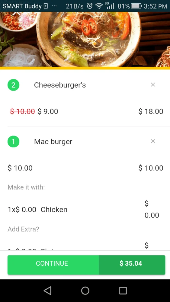 
Food Ordering App/ Food Delivery App development 