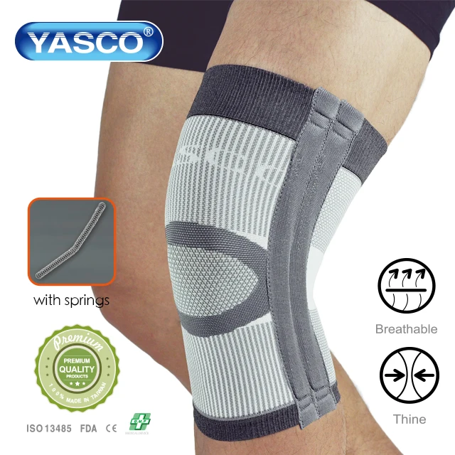 YASCO-Knee Sleeve Compression Knee Brace with springs Knee Support For Pain Relief products, Sports, Running, Jogging, Lifting