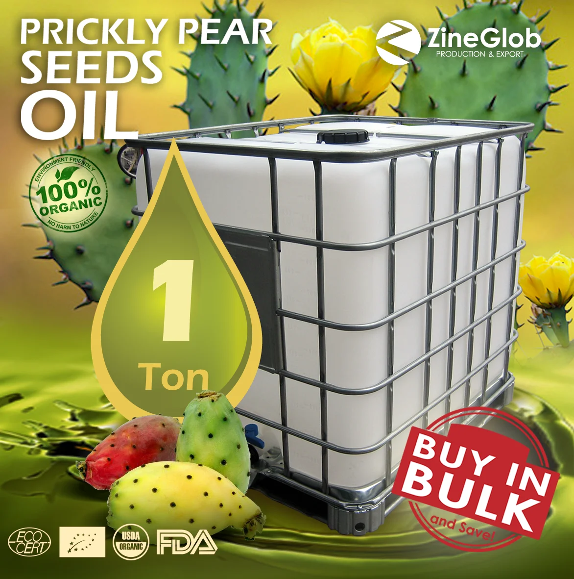 Wholesale Prickly Pear Seed Oil