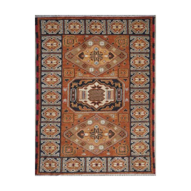 Luxurious Design Hand Knotted Woolen Carpet Density Washable Handmade Carpet Multi Carpet from India