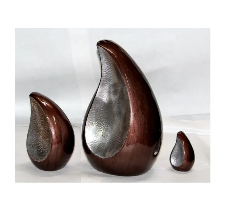 Aluminum Tear Drop Urn