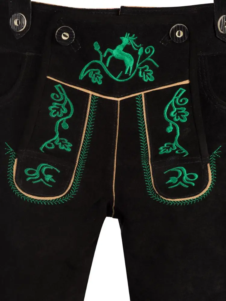 Lederhosen,Trachten wear,Kurz Lederhose,German lederhose,Leather Men Bavarian Shorts Trachten Oktoberfest Lederhosen