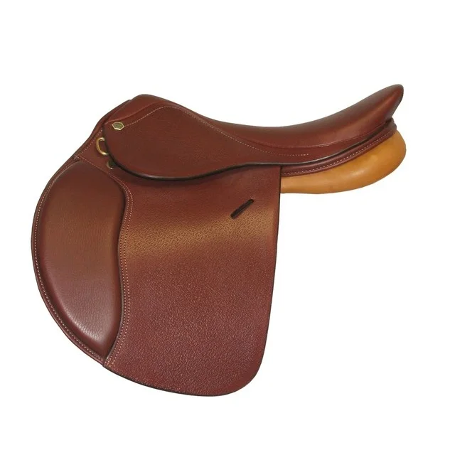 Icelandic Leather saddle with soft leather seat