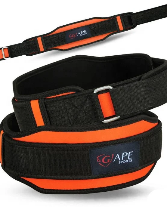 Fitness Belt Workout Gym Exercise Belt Personal OEM Logo Weight Lifting Gym Training Back Support Neoprene