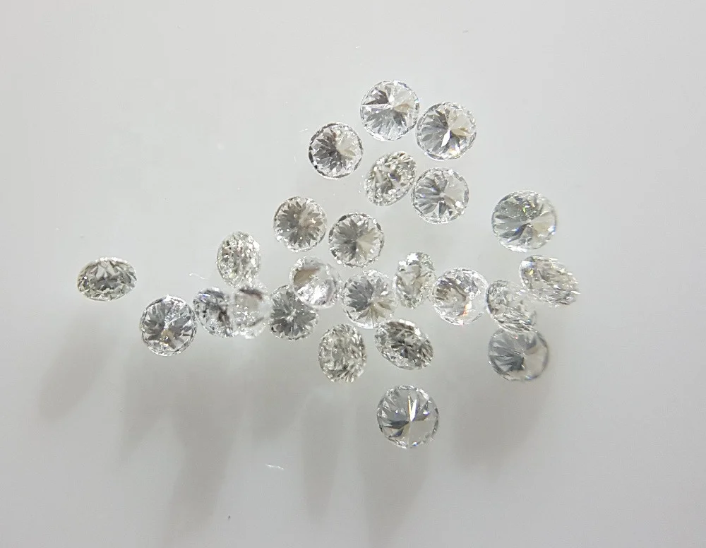 VS Clarity F Color 1.3mm Natural Loose Brilliant Cut Diamonds Round for Setting Clean White Top Quality 1 pointer