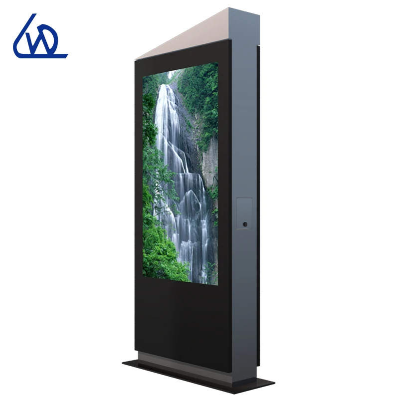 Outdoor advertising Display Floor Stand screen Digital Signage Kiosk panel lcd para tv lg 45 pulgadas