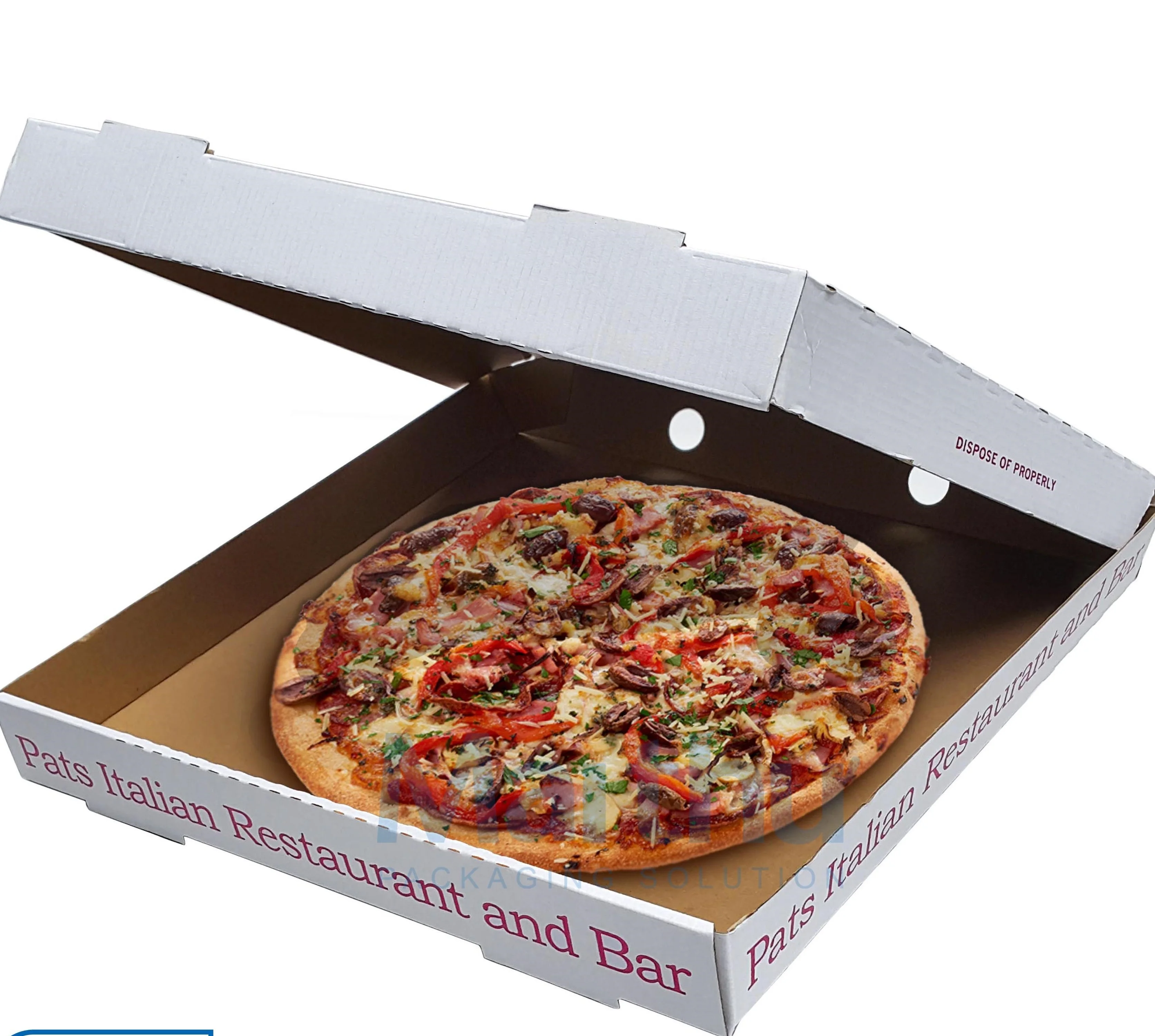 
Vietnam Manufacturing Pizza Packaging Plain Box 