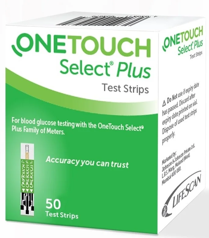 
Тест-полоски OneTouch Select Plus 50s 