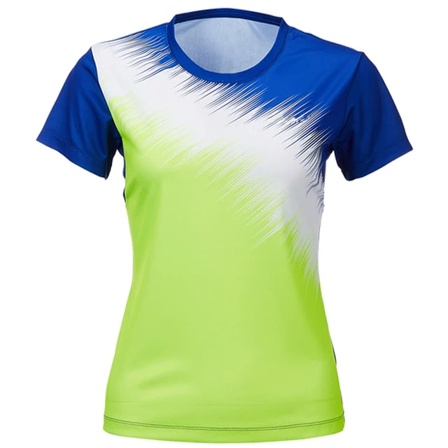Breathable Quick Dry High Quality Sublimation Jersey Custom Tennis Shirts Men Women Badminton Jersey
