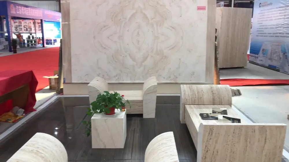 Super White Travertine Marble with Cheapest Price