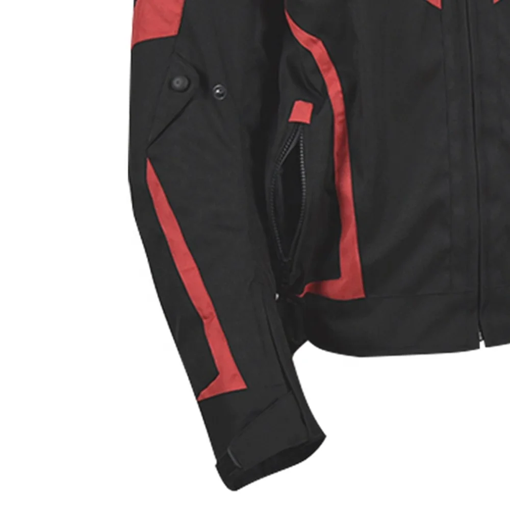 TEXTILE MOTORBIKE JACKET / WATERPROOF & BREATHABLE REISSA MEMBRANE JACKET / MEN MOTORBIKE CLOTHING