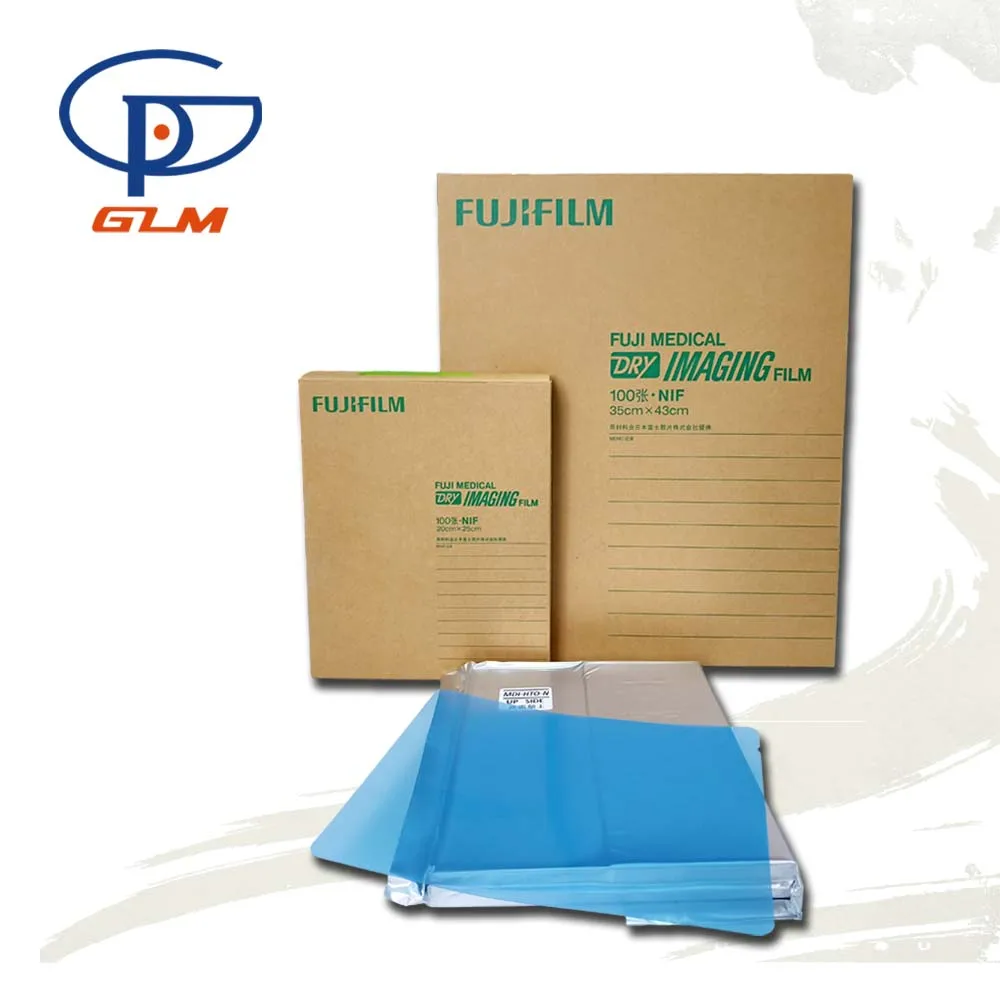 fuji dihl medical radioactive dry imaging film for thermal printer