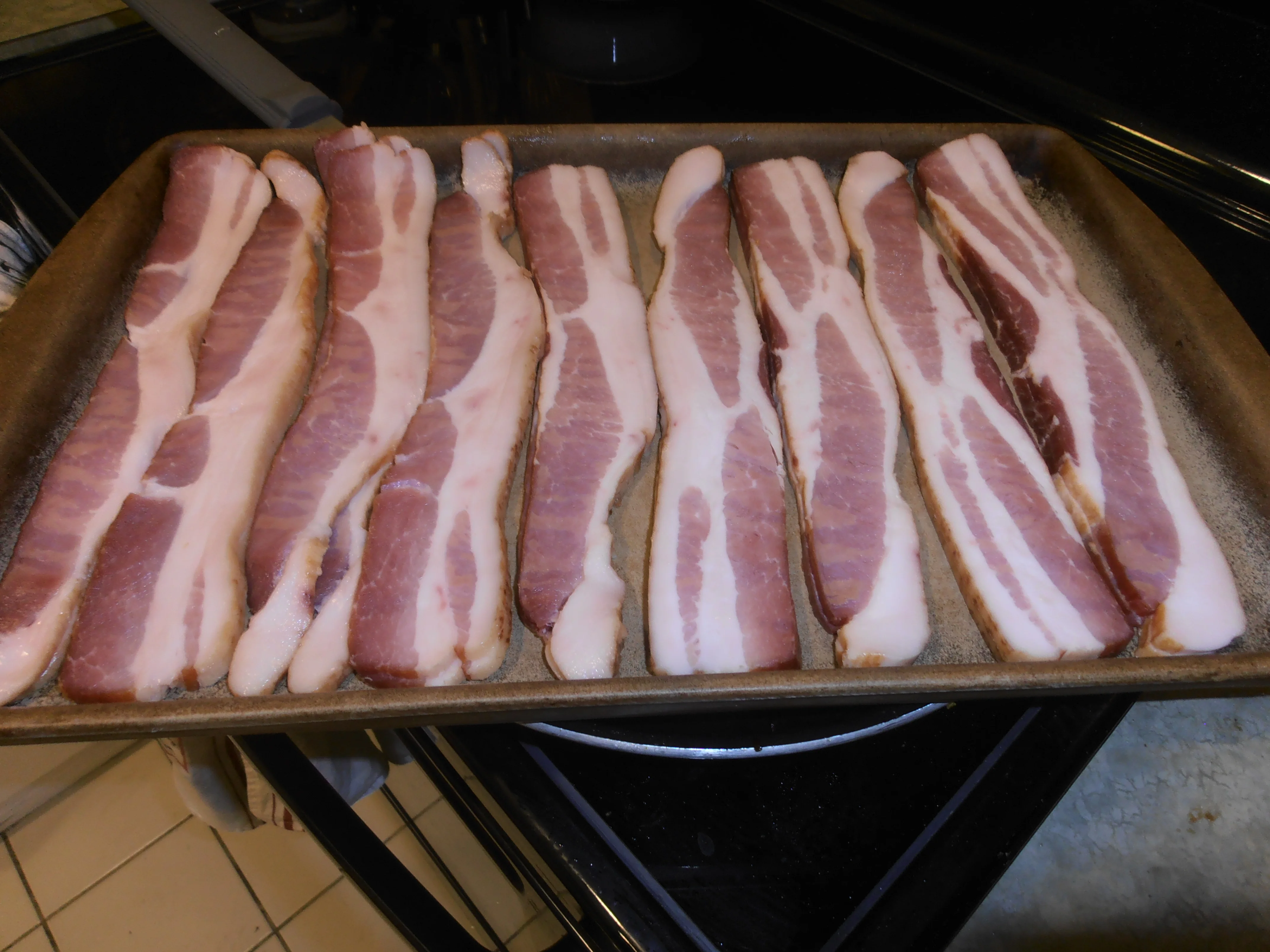 
Frozen Pork bacon 