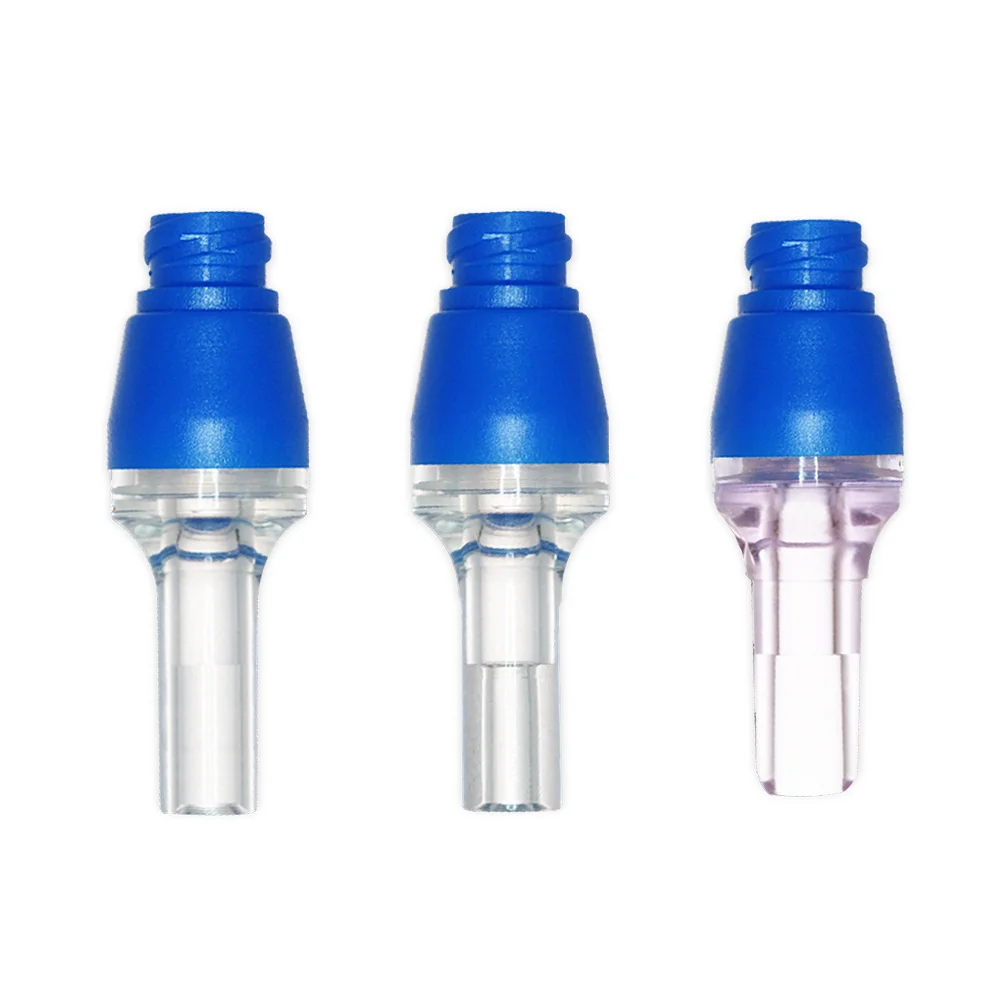 Medical Device Parts Negative High Pressure Compatibility IV Needle Free Needleless Valve Y Connector Infusion Injection Adapter