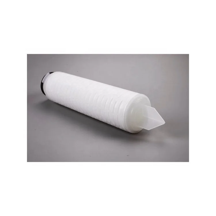 0.65 micron nylon pleated filter mesh cartridge for medical and food and beverage industry