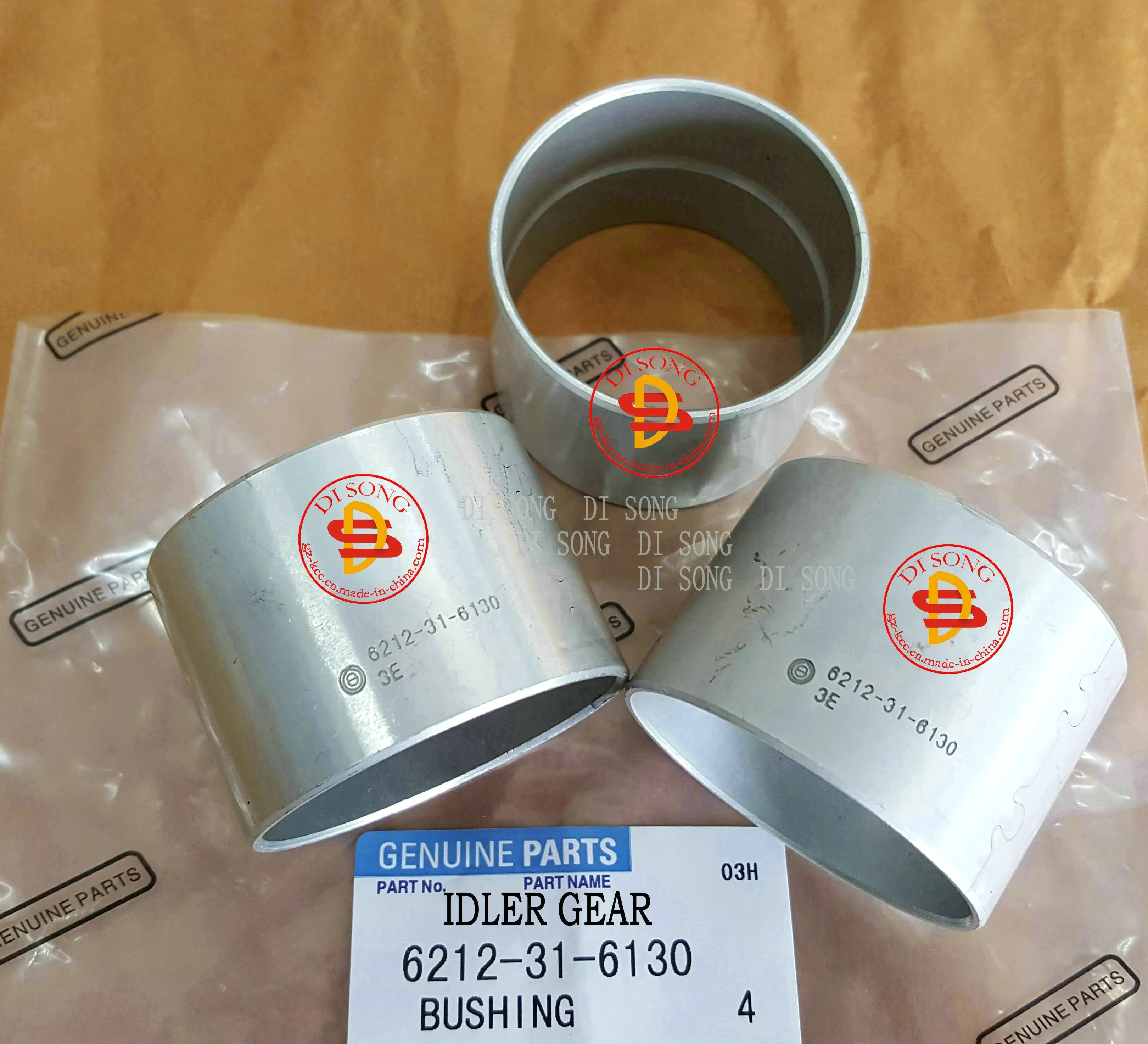 CYLINDER HEAD VALVE SPRING  6210-41-4510 SEAT UPPER  FOR  ENGINE S6D140 BUILDOZER D155A-3-5 WHEEL LOADER WA500-1-3-6 PC650 PC750