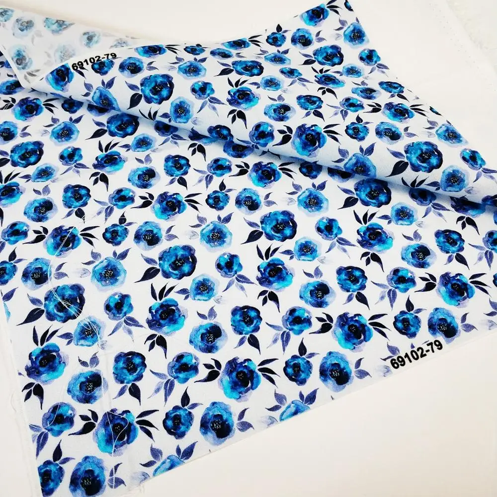 Cotton Sateen Digital Textile Print LOW MOQ HIGH QUALITY Soft Finished Fabric