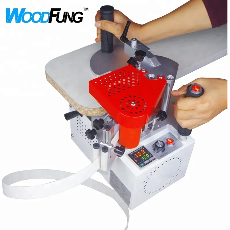 MY60 двойной Клей Двусторонняя Портативный bander Края машина