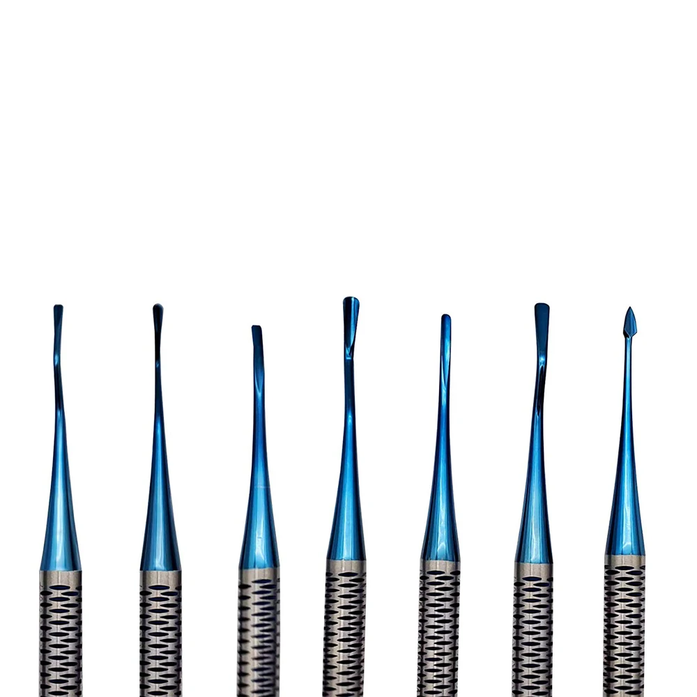 OEM ODM 2024 мини-корневой Лифт Для Удаления зубов в кассетных лифтах из нержавеющей стали набор 7 шт. оптовая продажа