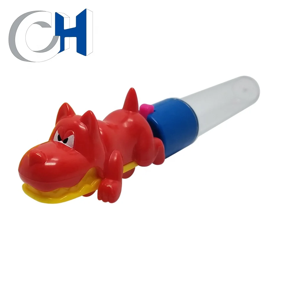 
Promotional Stylish Colored Plastic Dog animal candy toy 