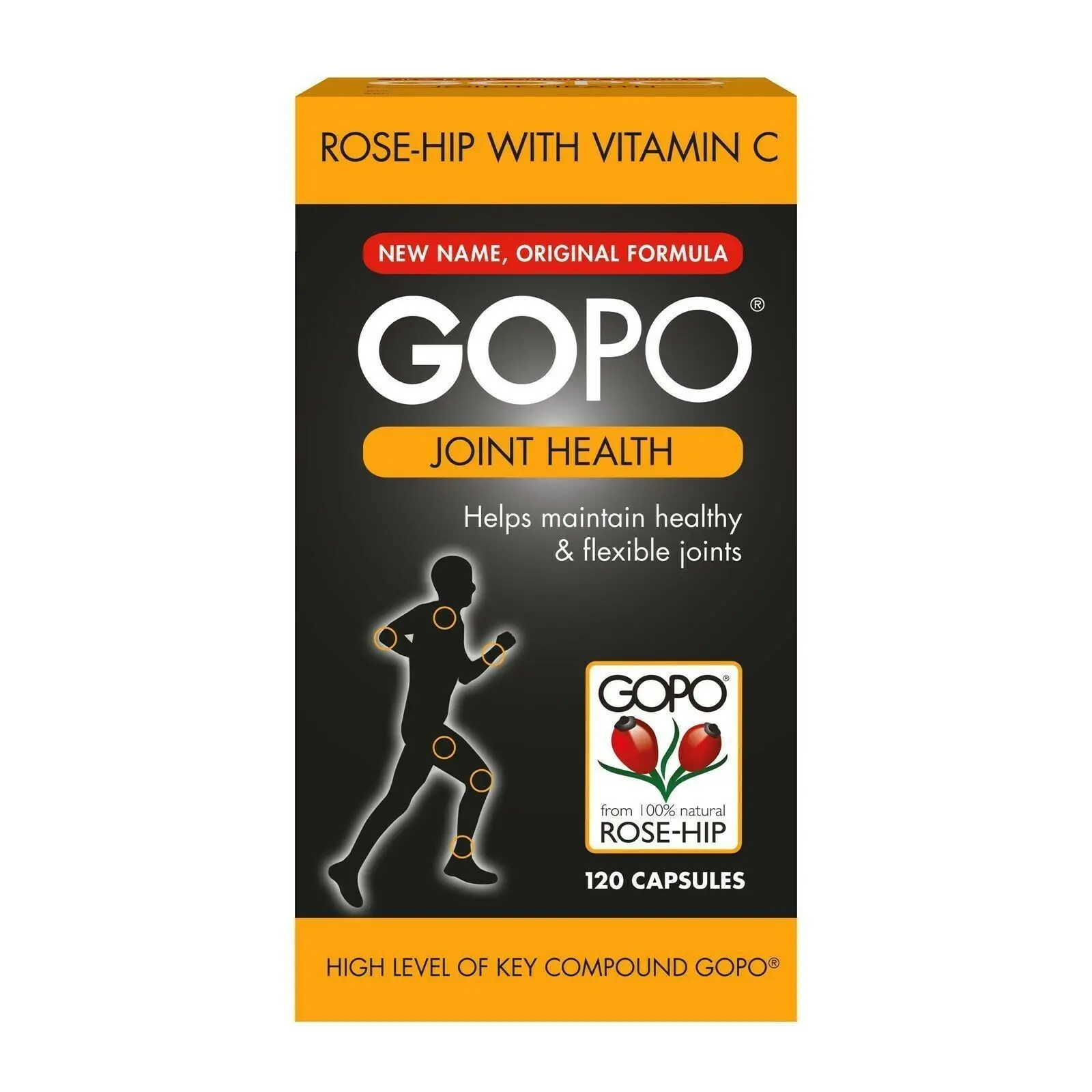
Gopo Rose Hip Joint Health Vitamin C Capsules 120s 