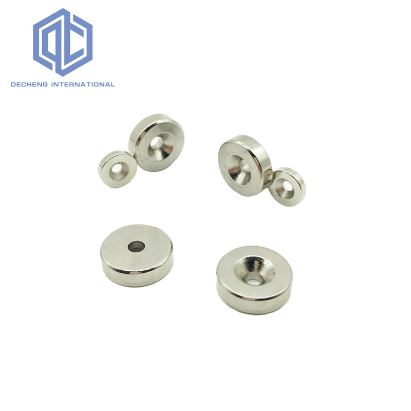 Strong N50 Round Neodymium Countersunk Ring Magnets Industrial Magnet Permanent N33-N52 (m.h.sh.uh.eh.ah),neodymium Magnet N42SH