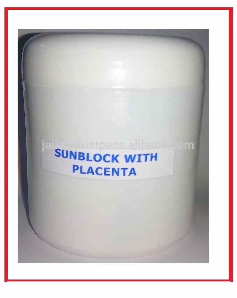 
SPF30 Sunblock Cream with Placenta Anti-Aging Cream Generic Brand 500g 