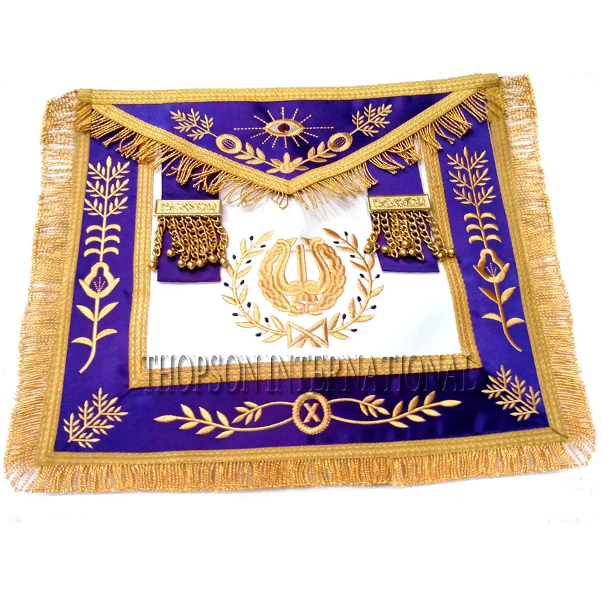 Masonic Regalia Grand Lodge Officer Apron - Masonic Regalia Apron - Masonic Regalia