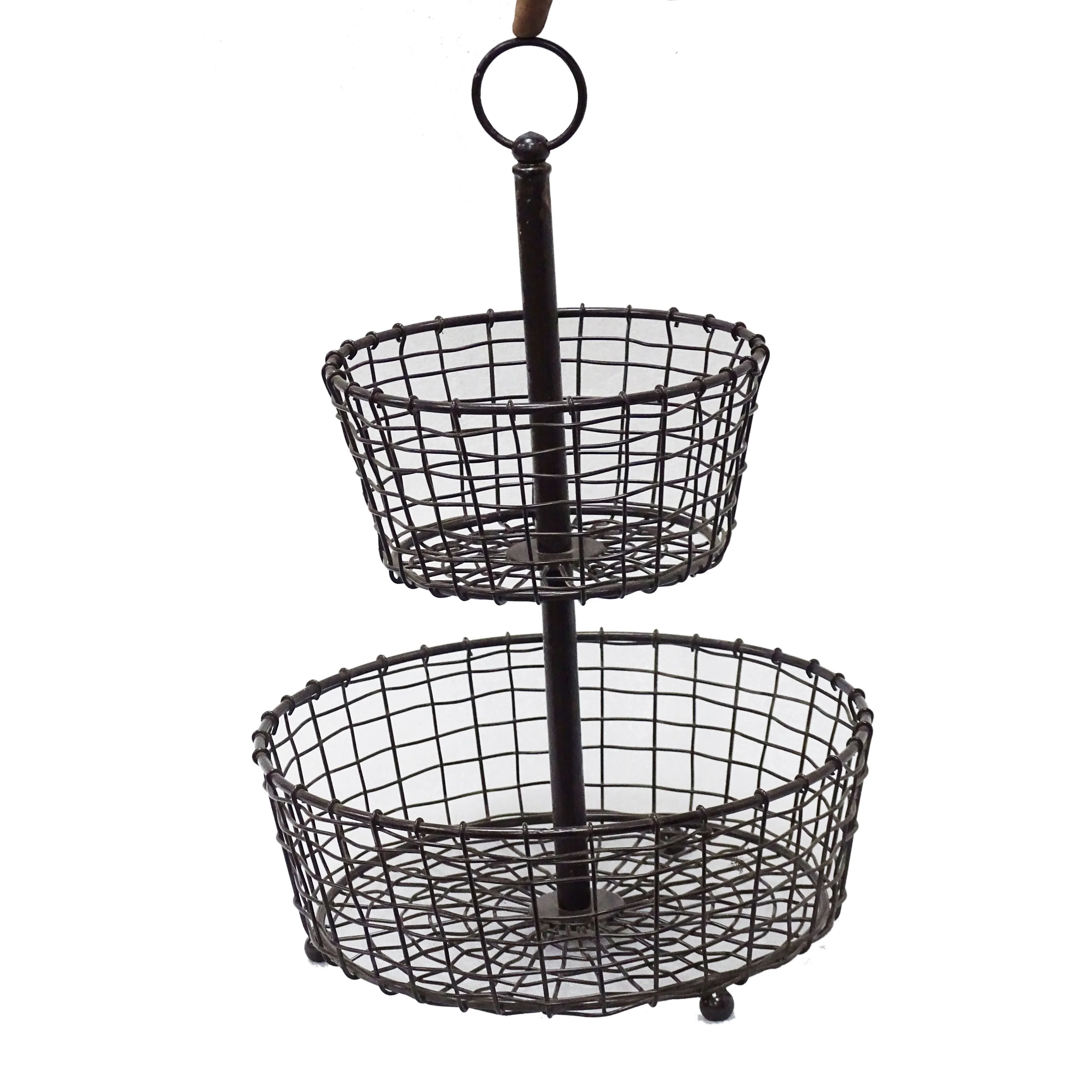 Three tier Iron wire  Fruit Storage Basket
