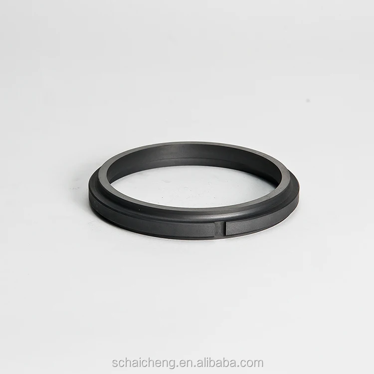High Performance Carbon Graphite Shaft Seal Ring For Machinery Sealing