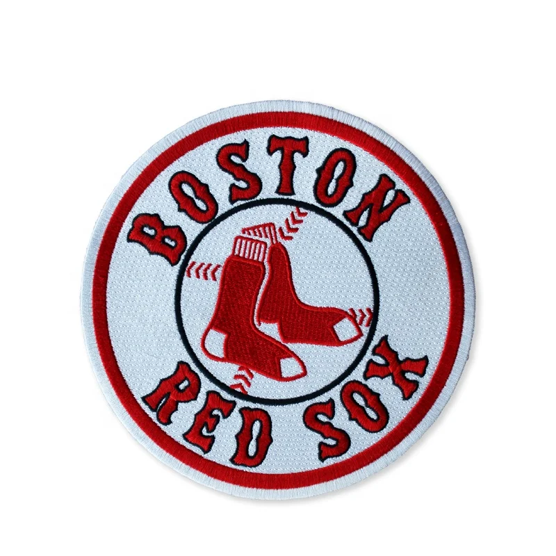 
wholesale baseball club embroidery badges custom patch embroidery with iron-on backing for sofa OEM service USA 