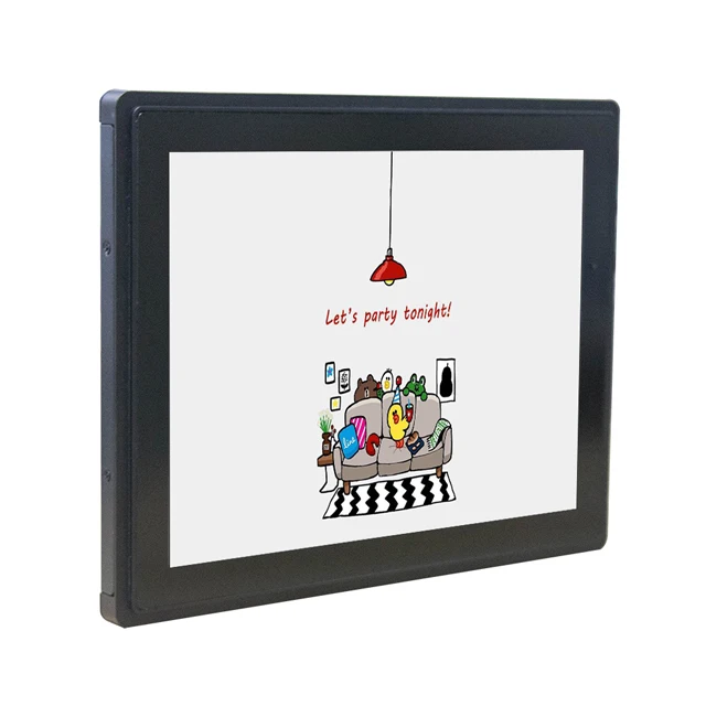 Высококачественный вертикальный 17-дюймовый сенсорный экран ЖК-монитор для ПК