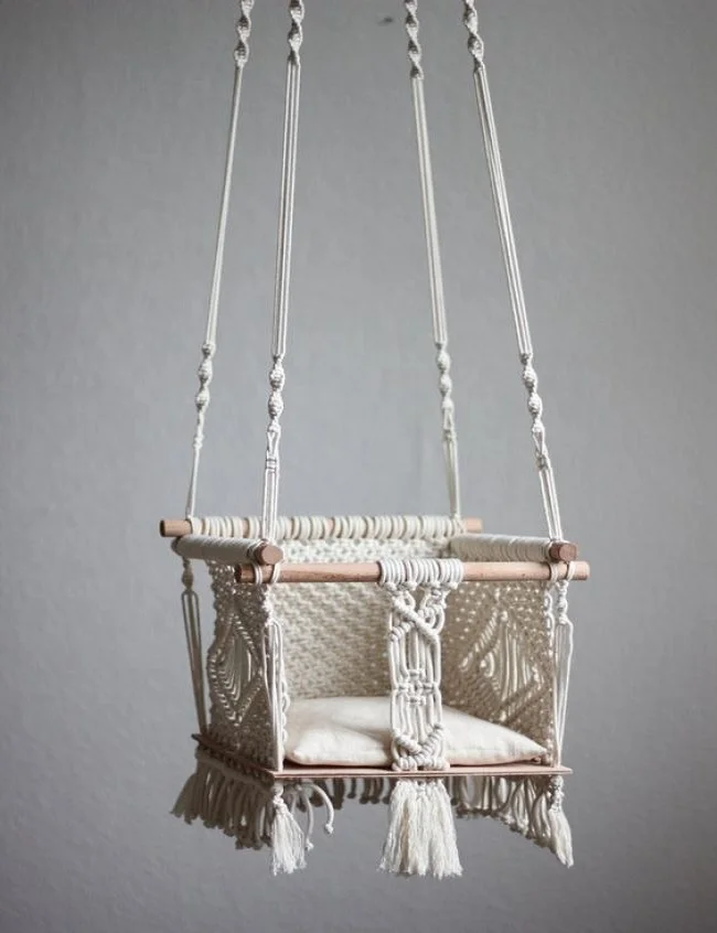 Детский гамак-качели Macrame кресло для дома и
