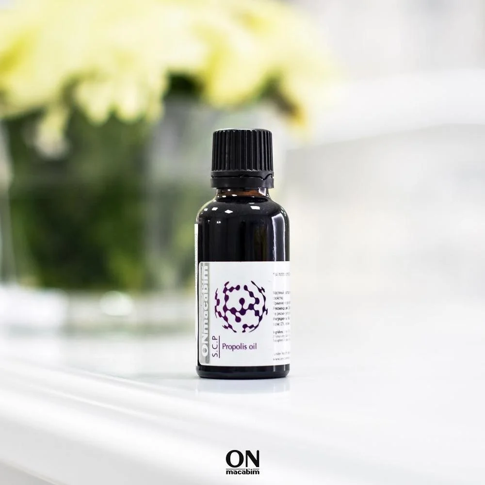 Propolis Eliminate Bacteria, Anti Inflammatory Propolis Oil - S.C.P Series of ONmacabim ON Macabim Brand