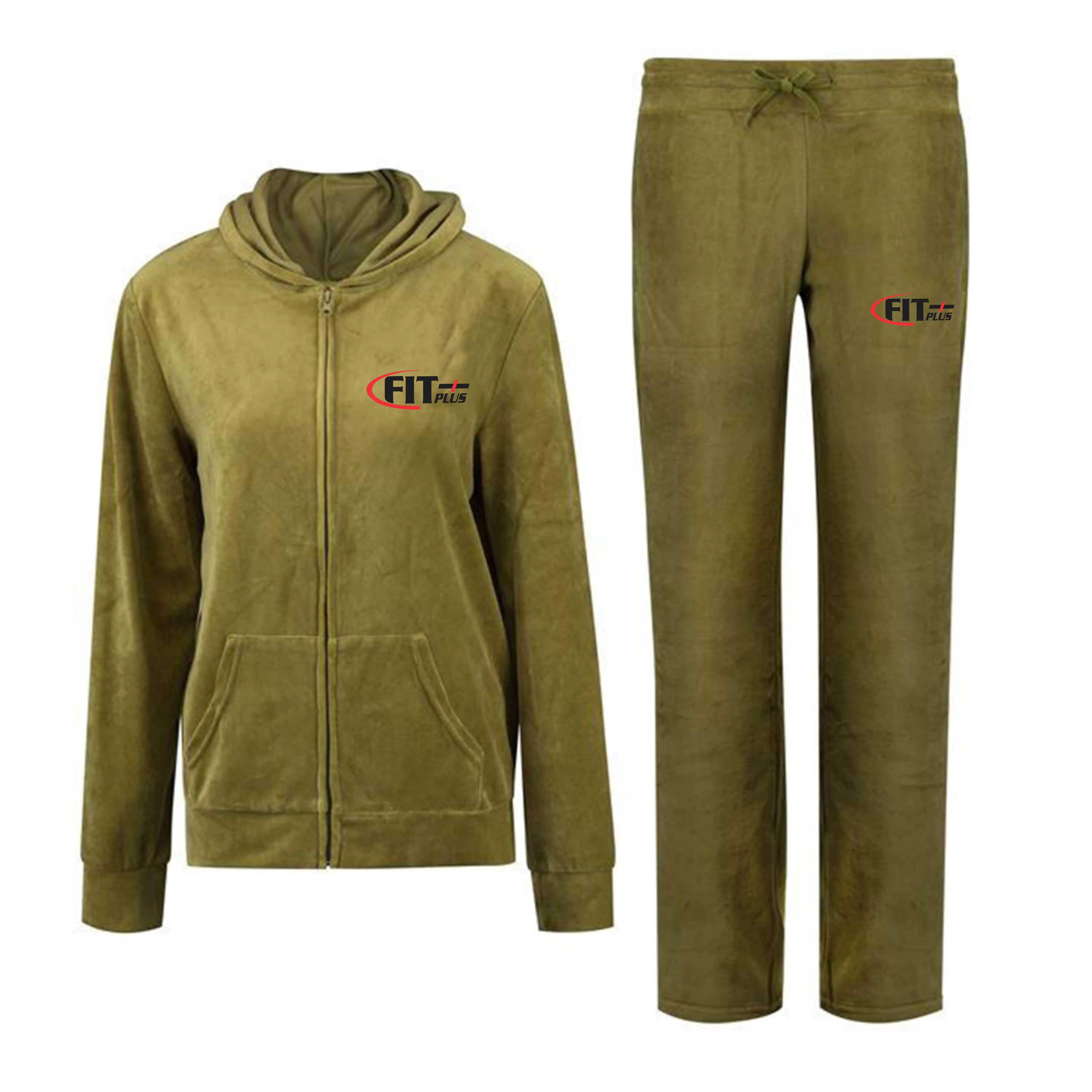 Lady track suites Wholesale Lady Running Fitness Tracksuits