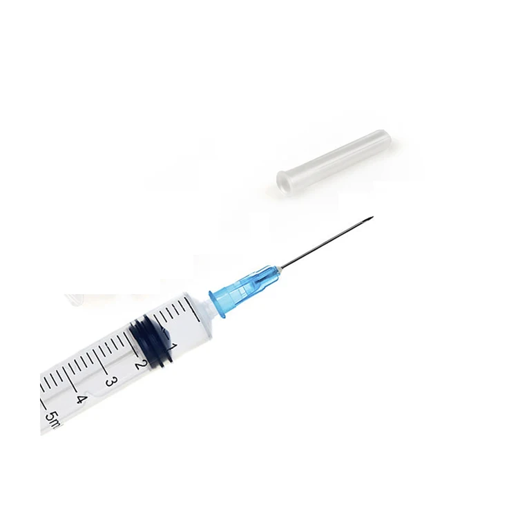 
low price good quality medical disposable 5ml syringe with 22g needle 