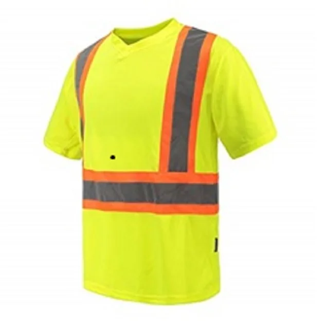 
High Visibility Safety Short sleeve Reflective t-shirt 
